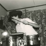 Blog picture young Dodge on the timbales