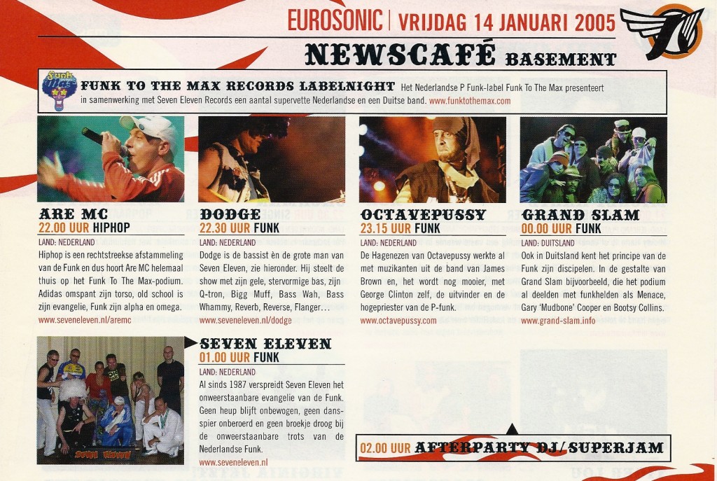Eurosonic vrijdag 14-1-2005