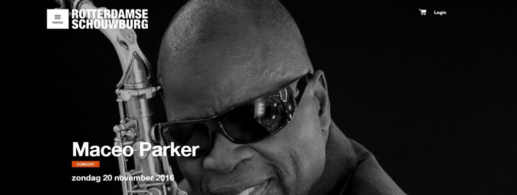 Maceo Parker in Rotterdamse Schouwburg